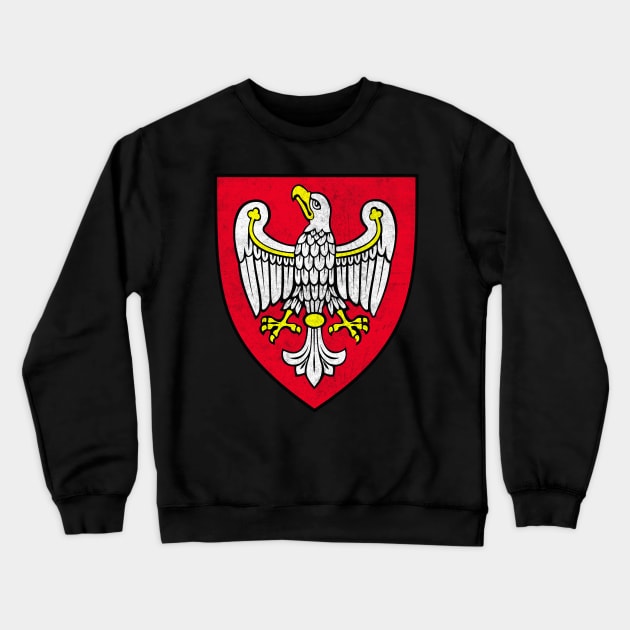 Województwo Wielkopolskie / Polish Coat of Arms Design Crewneck Sweatshirt by DankFutura